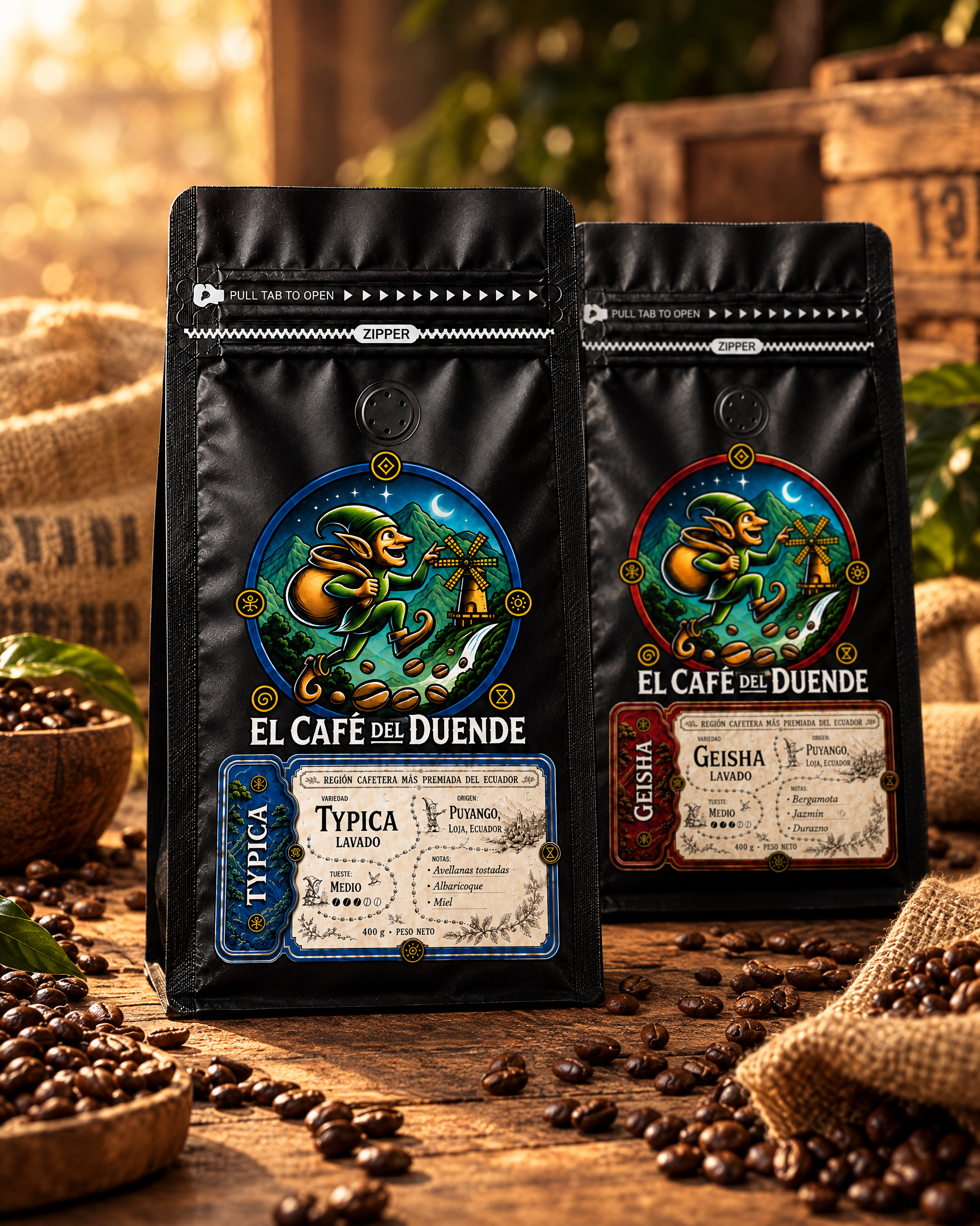 Dúo Typica y Geisha